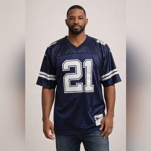 Deion Sanders Dallas Cowboy Jersey #21 Mitchell & Ness 1995